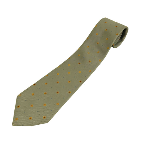 バーバリーブラックレーベル BURBERRY BLACK LABEL ロゴ刺繍 シルク100% 総柄ネクタイ メンズ