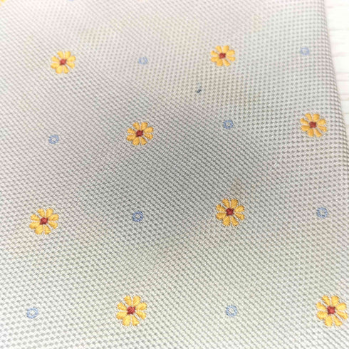 バーバリーブラックレーベル BURBERRY BLACK LABEL ロゴ刺繍 シルク100% 総柄ネクタイ メンズ