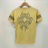 FASHION POINT SRK トライバル 両面 プリント フェイク レイヤード S/S クルーネック Tシャツ Y2K メンズ