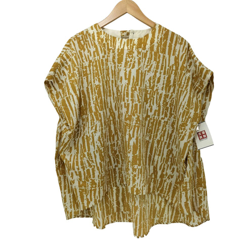 SIWALY fluid 24SS プリントタック スリーブレス ブラウス レディース FREE