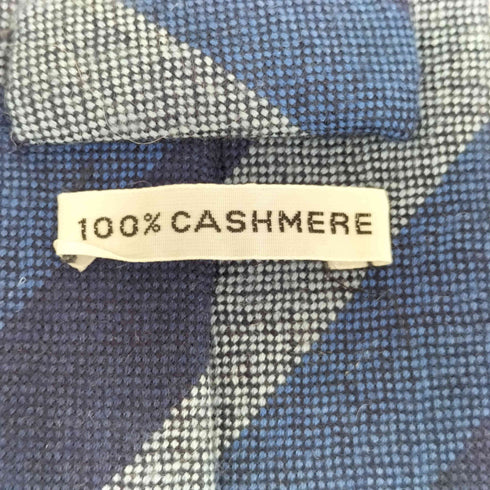E.Marinella Napoli カシミヤ100% ストライプ ネクタイ メンズ