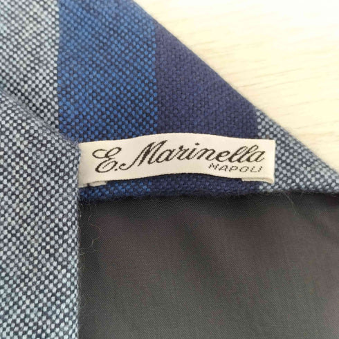 E.Marinella Napoli カシミヤ100% ストライプ ネクタイ メンズ