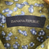 バナナリパブリック BANANA REPUBLIC 90S 韓国製 デカ襟 水玉 水滴 バブル L/S シルク シャツ レディース import:S