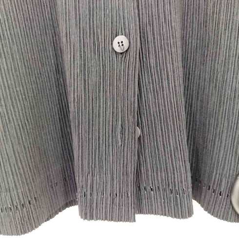 イッセイミヤケ ISSEY MIYAKE プリーツ クロップドシャツ archive レディース JPN:M