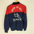 アディダスオリジナルス adidas Originals 80-90S 万国旗タグ ユーゴスラビア製 eybl 企業 トレフォイルロゴ 刺繍 背面デザイン スパイク バイカラートラック ジャケット ジャージ メンズ import:M