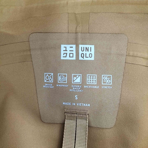 ユニクロ UNIQLO ブロックテックパーカ メンズ JPN:S