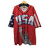 MY FREEDOM JERSEY USA 星条旗 自由の女神 ナンバリング 1 半袖 ゲームシャツ ビックサイズ メンズ 5XL