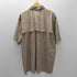 TOM HANBURY 裏地メッシュ 半袖 チェック シャツ ボックス ビックサイズ メンズ JPN:XL