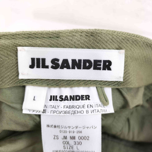 ジルサンダー JIL SANDER リネン混6パネルキャップ メンズ JPN:L