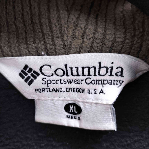 コロンビア Columbia ロゴ刺繍フリースジャケット メンズ JPN:XL