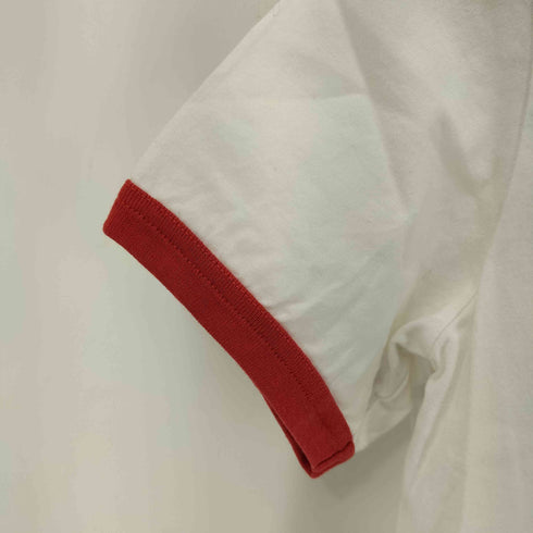 エックスガール X-girl BOYS RINGER ムービープリントリンガーS/S Tシャツ レディース M