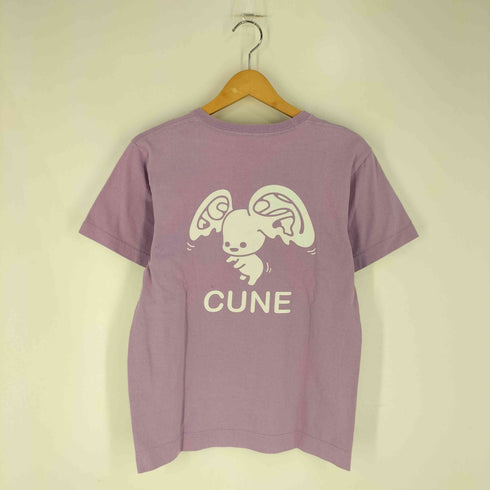 キューン CUNE 両面プリントS/S Tシャツ レディース S