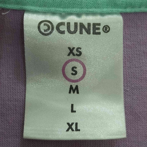 キューン CUNE 両面プリントS/S Tシャツ レディース S