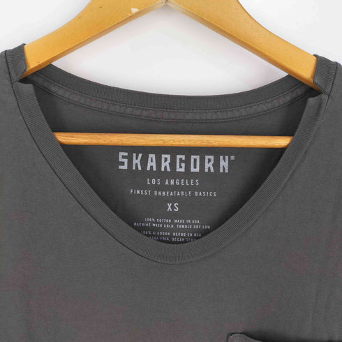 SKARGORN スカルゴーン ポケ付きワイドTシャツ レディース JPN:XS
