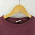 グッドウェア Goodwear USA製 クロップド ウォッシュ加工ポケットL/S Tシャツ レディース M