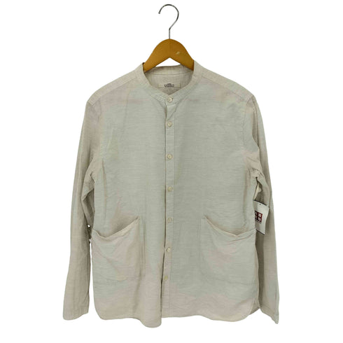 ネストローブコンフェクト nest Robe CONFECT スタンドカラー フロントポケット 長袖シャツ メンズ JPN:4