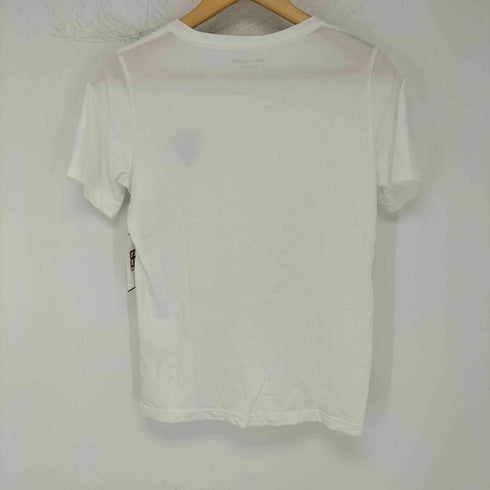 ケイトスペード Kate spade ティーカッププリント クルーネック半袖Tシャツ レディース import:XS
