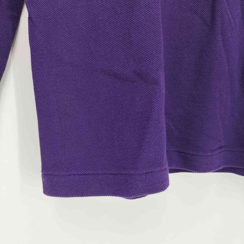 ラコステ LACOSTE CLASSIC FIT ワンポイント刺繍鹿の子 L/S ポロシャツ メンズ XS