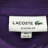 ラコステ LACOSTE CLASSIC FIT ワンポイント刺繍鹿の子 L/S ポロシャツ メンズ XS