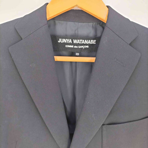 ジュンヤワタナベコムデギャルソン JUNYA WATANABE COMME des GARCONS 背抜き ウールギャバジン ブレザーテーラードジャケット レディース JPN:XS