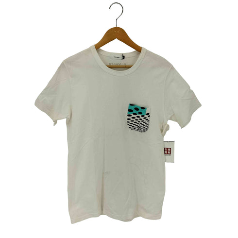 DENIAL SHIRT フロントポケット クルーネック半袖Tシャツ カットソー メンズ M