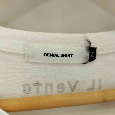 DENIAL SHIRT フロントポケット クルーネック半袖Tシャツ カットソー メンズ M