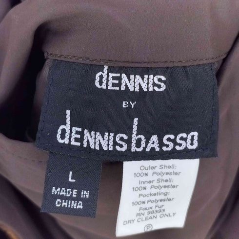 Dennis Basso レオパードリバーシブルハーフコート メンズ