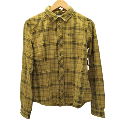 ジャックウルフスキン JACK WOLFSKIN OURDOOR L/S チェック ネル シャツ メンズ import:S