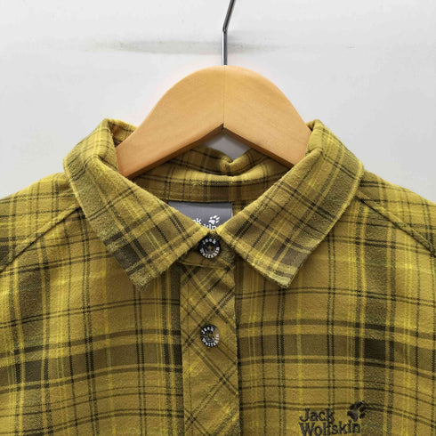 ジャックウルフスキン JACK WOLFSKIN OURDOOR L/S チェック ネル シャツ メンズ import:S