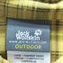 ジャックウルフスキン JACK WOLFSKIN OURDOOR L/S チェック ネル シャツ メンズ import:S