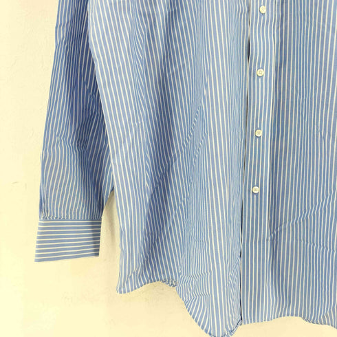 ブルックスブラザーズ 346 BROOKS BROTHERS マレーシア製 ストライプボタンダウンシャツ メンズ 18 6/7