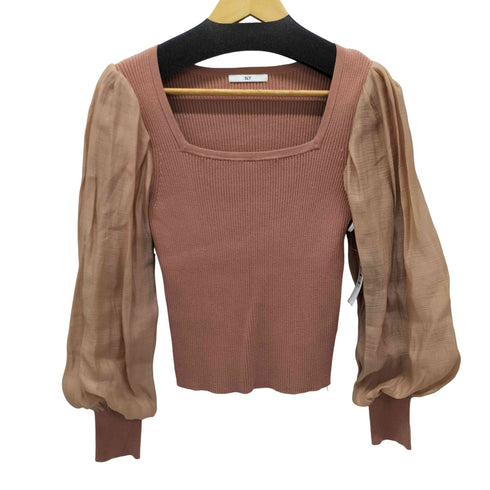 スライ SLY 23SS SHEER S/L SQUARE N/C トップス レディース FREE