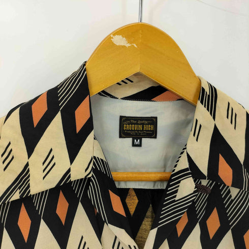 GROOVIN HIGH 1950s ATOMIC VINTAGE STYLE SHIRT DIAMOND メンズ M