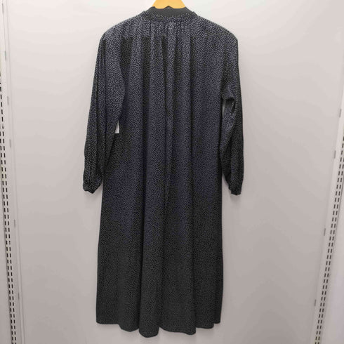 ミラオーウェン Mila Owen 22SS ドット L/S ノーカラー シャツ ワンピース レディース ONE SIZE