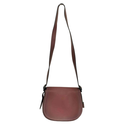 コーチ COACH サドルレザーショルダーバッグ レディース