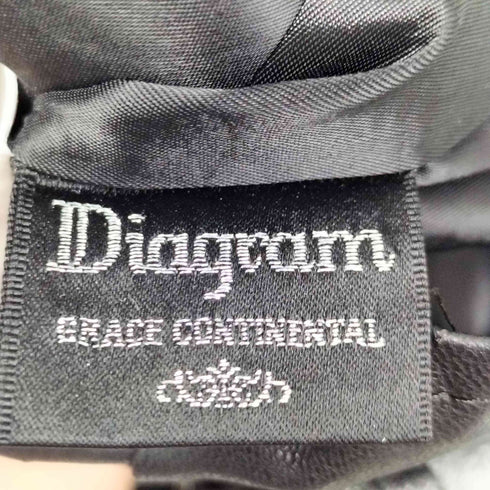 ダイアグラムグレースコンチネンタル Diagram GRACE CONTINENTAL フェイクレザーラップスカート レディース JPN:36