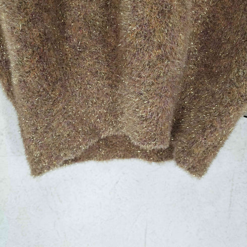 リリーブラウン Lily Brown ラメニットプルオーバー レディース ONE SIZE
