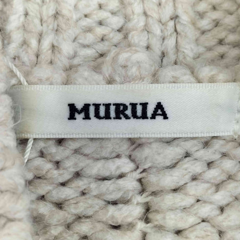 ムルーア MURUA バックスリットニットチュニック レディース FREE