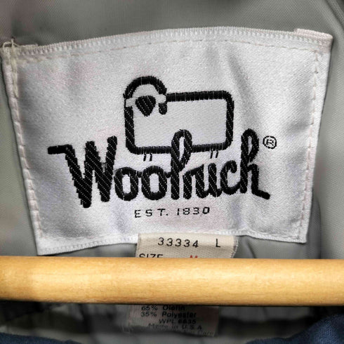 ウールリッチ WOOLRICH 70S USA製 フード無し中綿ジャケット メンズ import:M