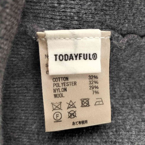 トゥデイフル TODAYFUL 24AW Halfzip Rib Knit レディース FREE