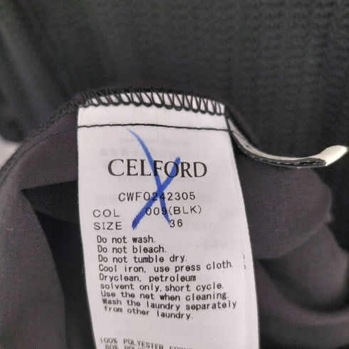 セルフォード CELFORD 24SS ボレロ付きフィットアンドフレアワンピース レディース JPN:36