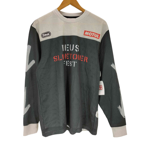 デウスエクスマキナ Deus Ex Machina プリントメッシュL/S カットソー メンズ JPN:M