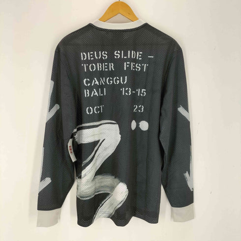 デウスエクスマキナ Deus Ex Machina プリントメッシュL/S カットソー メンズ JPN:M