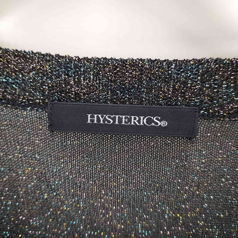 ヒステリックス HYSTERICS 切り替えプリントクルーネックTシャツ レディース