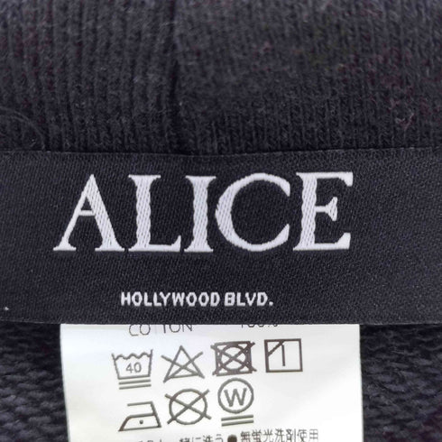 ALICE HOLLYWOOD TOKYO EXCLUSIVE DESTROYED CHOPPER FULL ZIP HOODIE メンズ import:XL