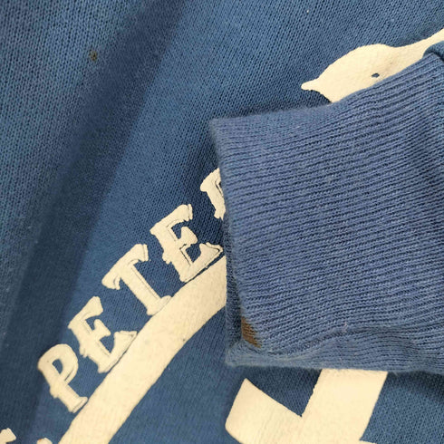 ジャージーズ JERZEES 80~90S ST.PETERS CATHOLIC SCHOOL 発泡プリントラグランスウェット メンズ M