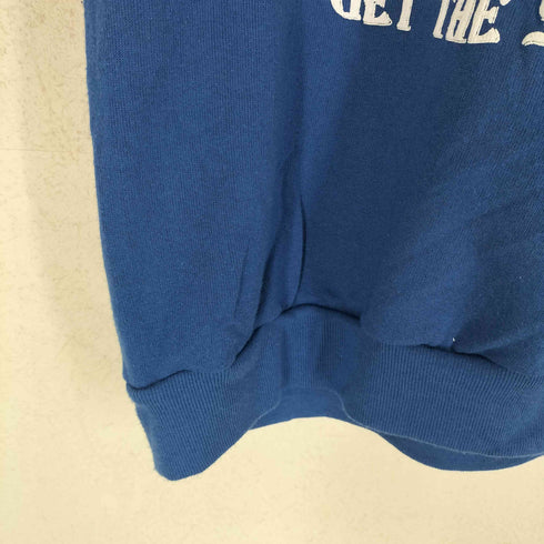 ジャージーズ JERZEES 80~90S ST.PETERS CATHOLIC SCHOOL 発泡プリントラグランスウェット メンズ M