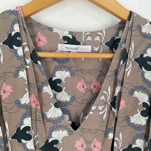 ポールアンドジョーシスター PAUL&JOE SISTER 花柄ワンピース レディース JPN:36