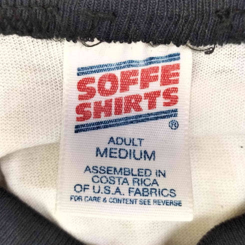 ソフィー SOFFE 90s CALIFORNIA #9 ラグランTシャツ メンズ import:M