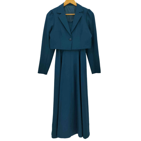 アンドクチュール And Couture バックレースアップ ワンピース ジャケット レディース JPN:38